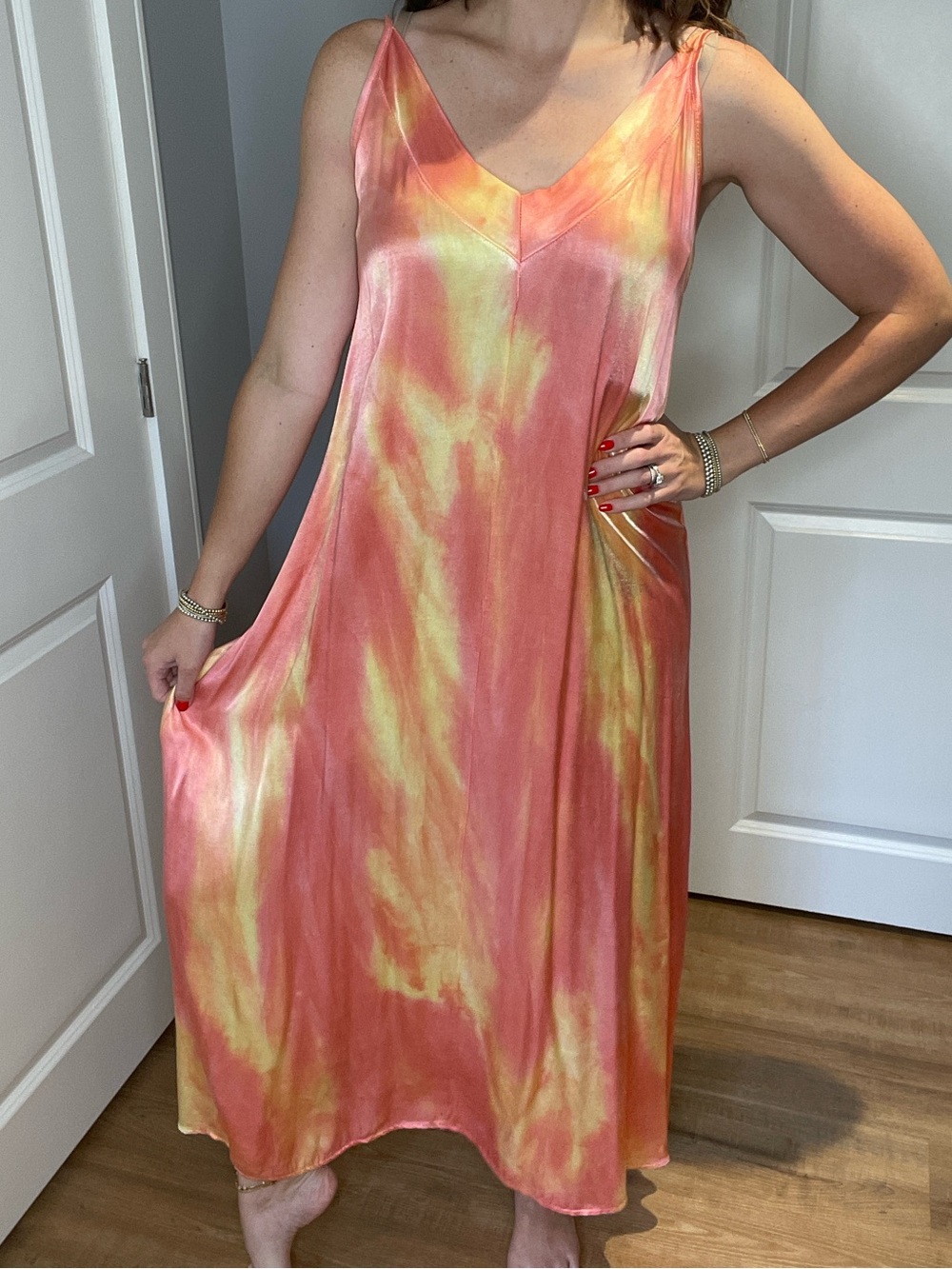 Astrid Sunrise Slip Dress